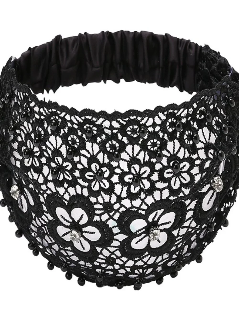 Wide Lace Headband